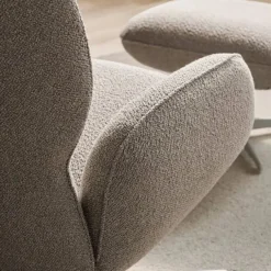 Ripon - Fauteuil + repose-pieds Monza
