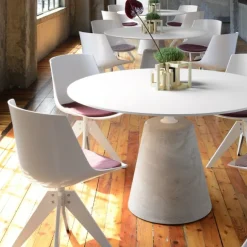 Rock Table Bois Laqué