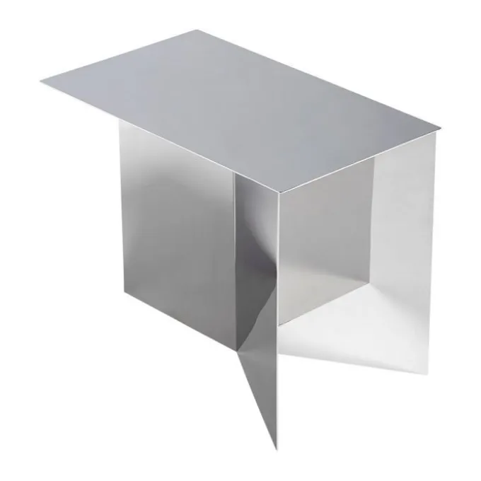 Slit Table rectangle miroir