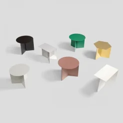 Slit Table rectangle miroir