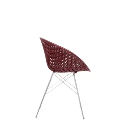 Smatrik chaise - Prune/Chrome (Outlet)