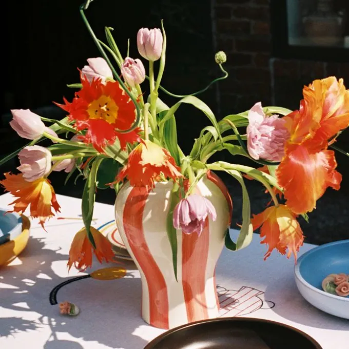 Sobremesa Stripe Vase