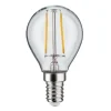 Sphérique rétro LED 4,8W E14 Clair Blanc chaud gradable