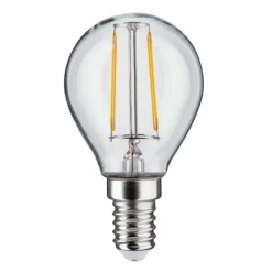 Sphérique rétro LED 4,8W E14 Clair Blanc chaud gradable