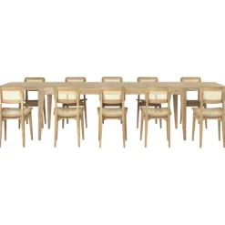 S-Table rectangulaire extensible
