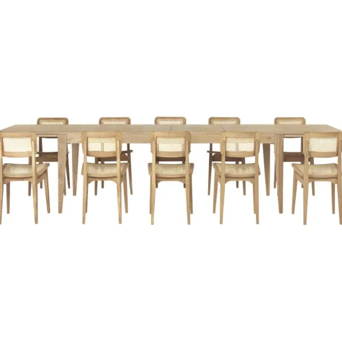 S-Table rectangulaire extensible