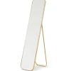 Standing Floor Mirror Brass