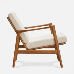Stefan Lounge chair - Tissu bouclé