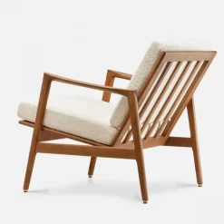 Stefan Lounge chair - Tissu bouclé