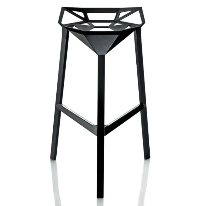 Stool one 77 cm - Noir (Outlet)