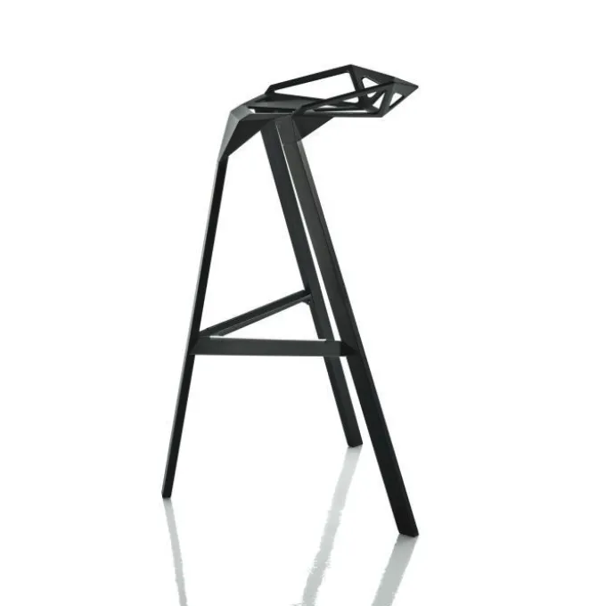 Stool one 77 cm - Noir (Outlet)