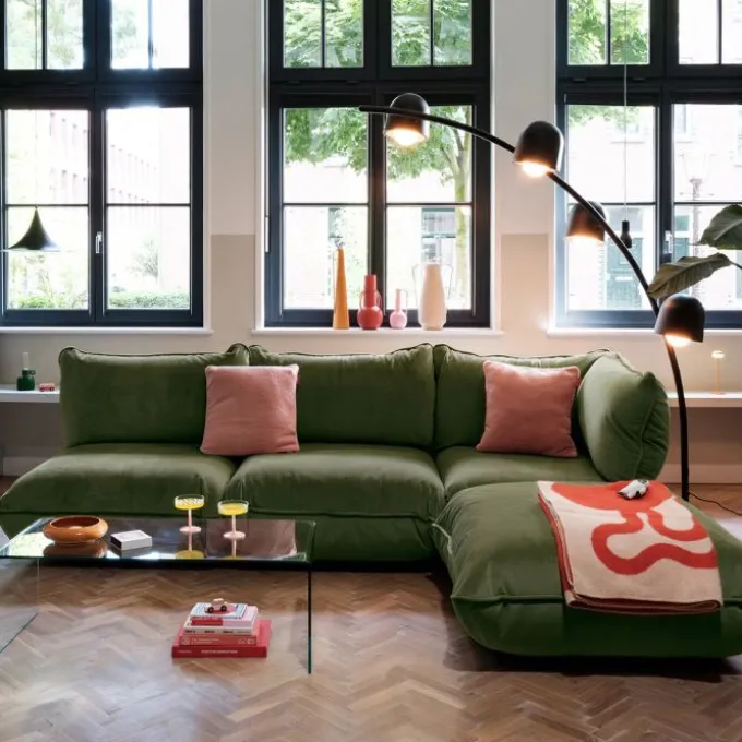 Sumo Corner Sofa - Velvet