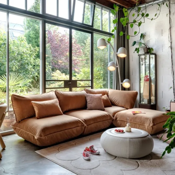 Sumo Corner Sofa - Velvet