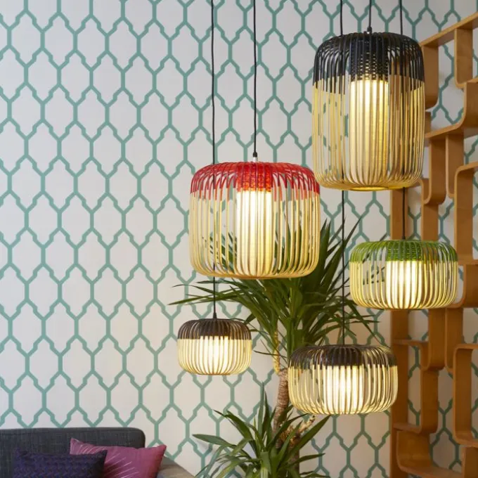 Suspension Bamboo Light Outdoor