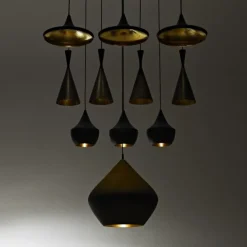 Suspension Beat Stout LED - Noir