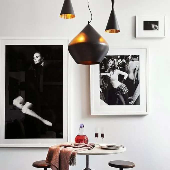 Suspension Beat Stout LED - Noir