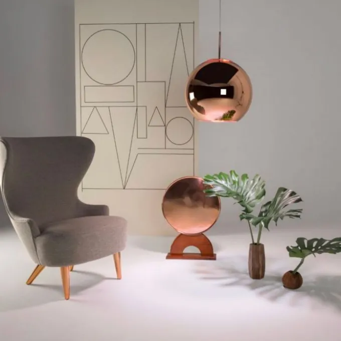 Suspension Copper LED