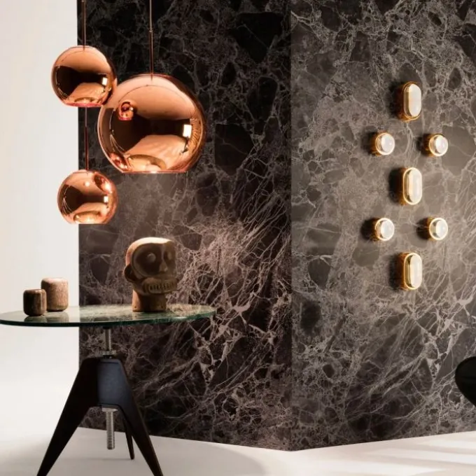 Suspension Copper LED
