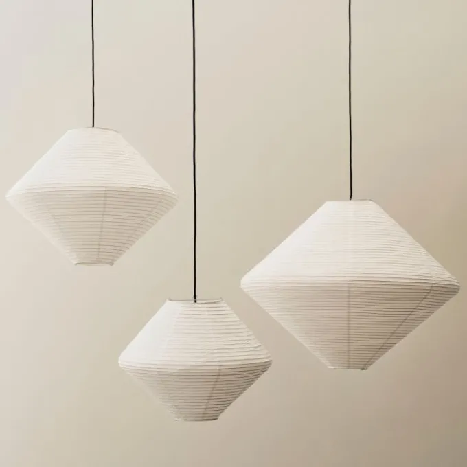 Suspension Paper Shade Diamond