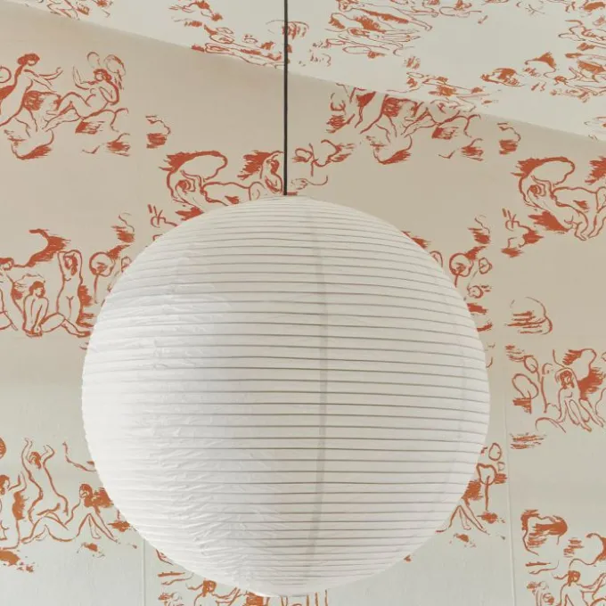 Suspension Paper Shade Round