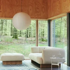 Suspension Paper Shade Round