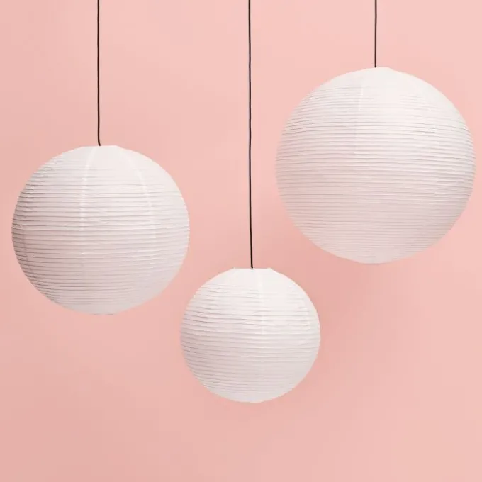 Suspension Paper Shade Round
