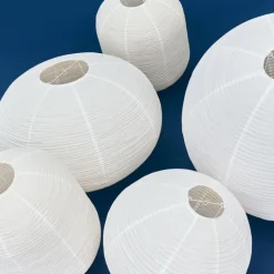 Suspension Paper Shade Round