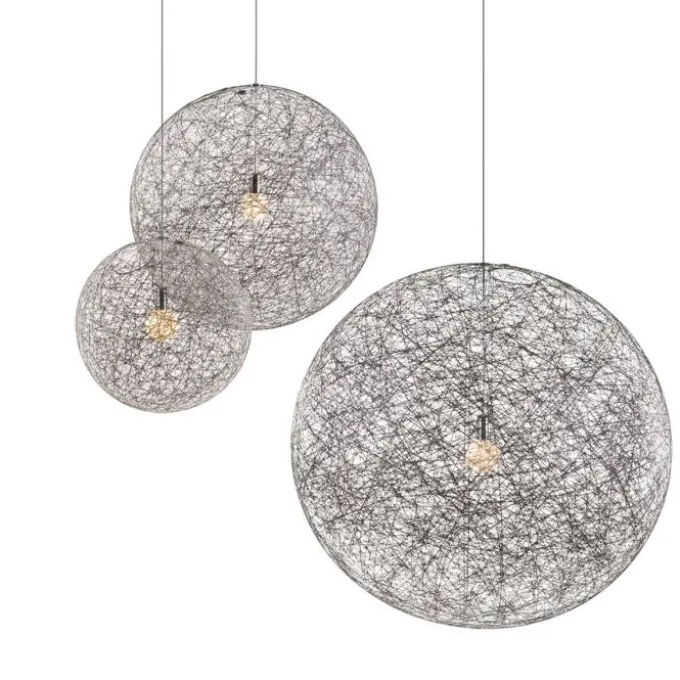Suspension Random Light II - Noir