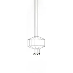 Suspension Wireflow - Modèle 1