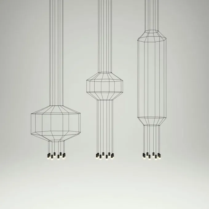 Suspension Wireflow - Modèle 1