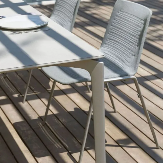 Table Allsize Aluminium Gris