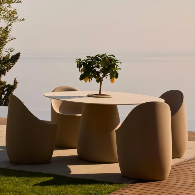 Table avec seau Cobble