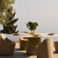 Table avec seau Cobble