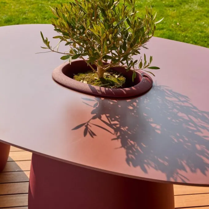 Table avec seau Cobble