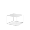 Table basse Code 59 cm - Blanc (Outlet)