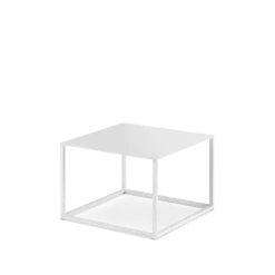 Table basse Code 59 cm - Blanc (Outlet)