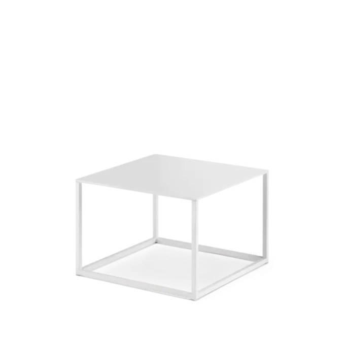 Table basse Code 59 cm - Blanc (Outlet)