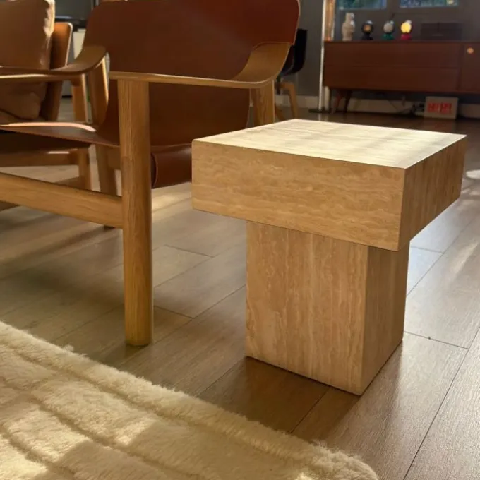 Table basse Crisp - 40x40 cm