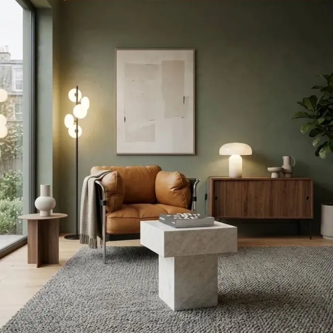 Table basse Crisp - 40x40 cm