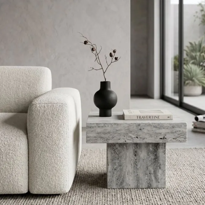 Table basse Crisp - 60x60 cm