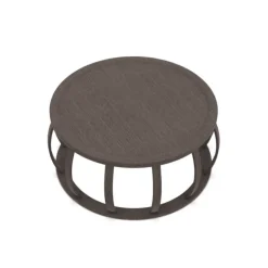 Table basse Loto 80 cm - Chêne fumé (Outlet)