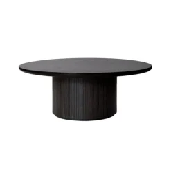 Table basse Moon Laqué Noir