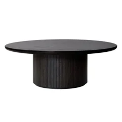 Table basse Moon Laqué Noir