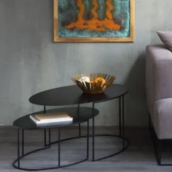 Table basse Slim Irony Oval