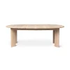 Table Bevel extensible - chêne huilé blanc