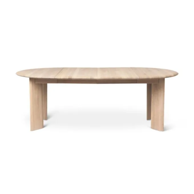 Table Bevel extensible - chêne huilé blanc