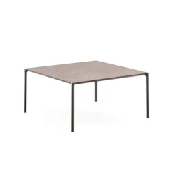 Table carrée Terramare - Plateau en grés
