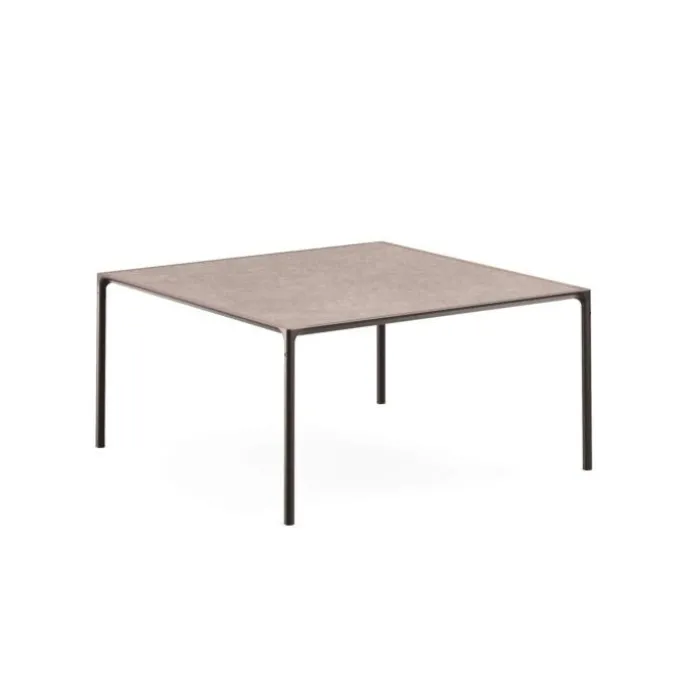 Table carrée Terramare - Plateau en grés
