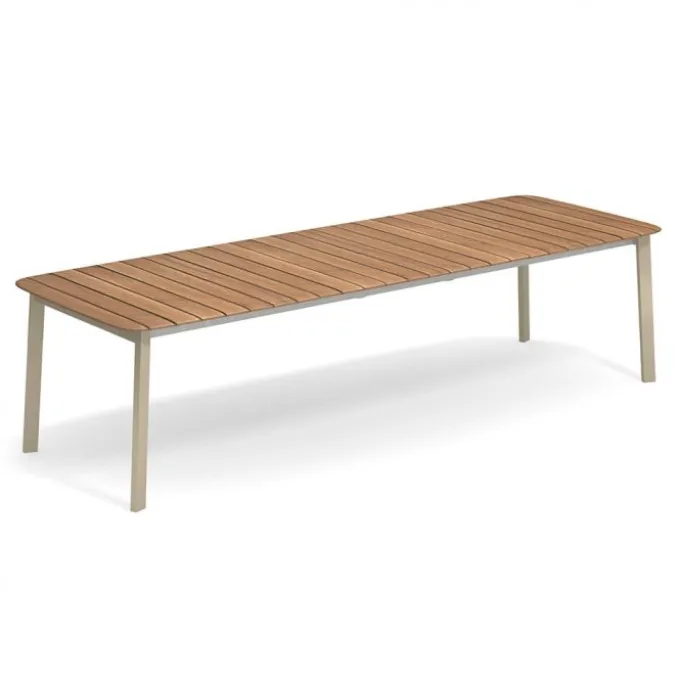 Table extensible Shine - Plateau en teck