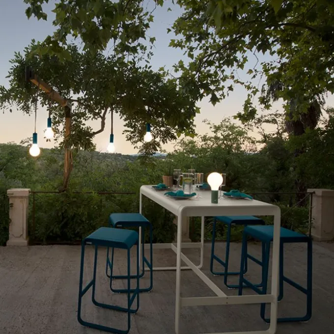 Table haute Bellevie 140x80 cm